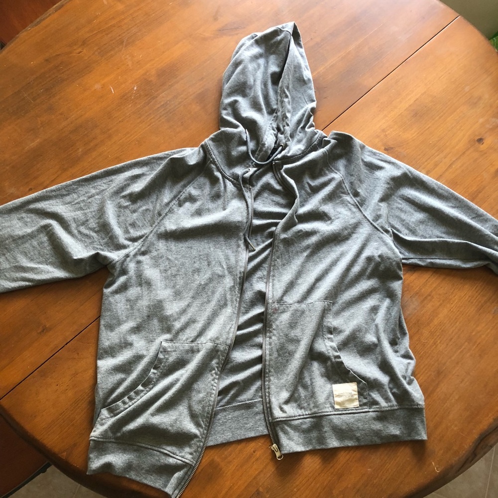 Grey hoodie